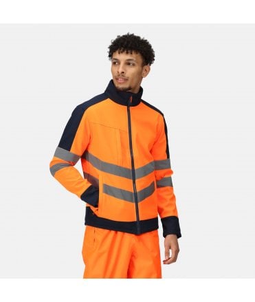 Regatta Hi-Vis Pro 3 Layer Softshell