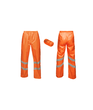 Regatta Hi Vis Pro Packaway Overtrousers
