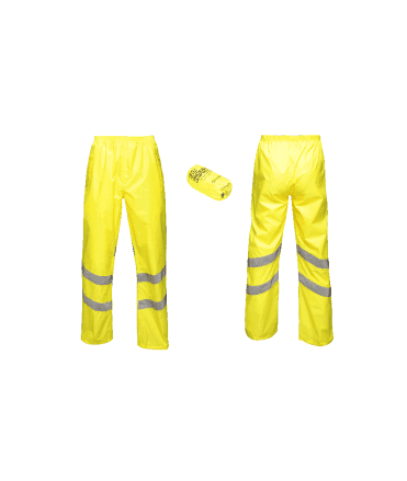 Regatta Hi Vis Pro Packaway Overtrousers