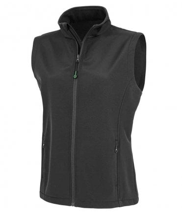 Res. Recycled Lds Printable Softshell B/W