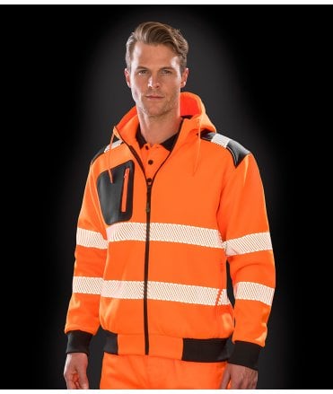 Res. Recycled Robust Safety Zip Hoody