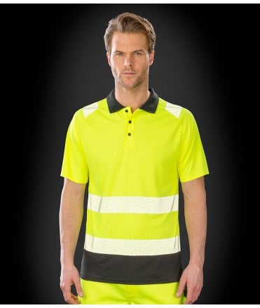 Res. Recycled Safety Polo Shirt