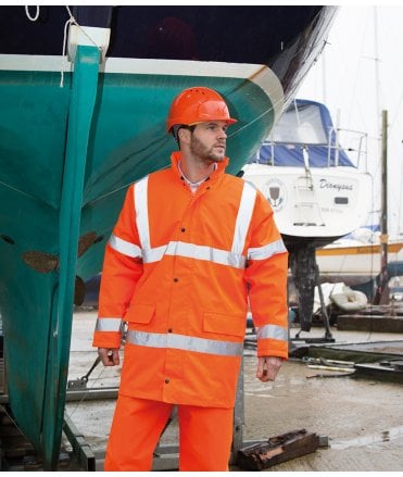 Result Core Hi-Vis Motorway Coat