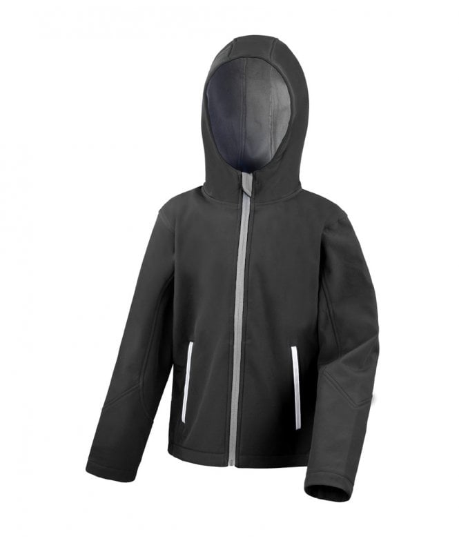 Result Core  Kids TX Performance Hooded Soft Shell Jacket