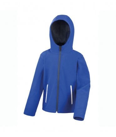 Result Core Kids TX Performance Hooded Soft Shell Jacket
