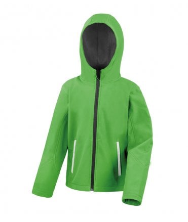 Result Core Kids TX Performance Hooded Soft Shell Jacket