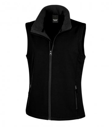 Result Core Ladies Printable Soft Shell Bodywarmer