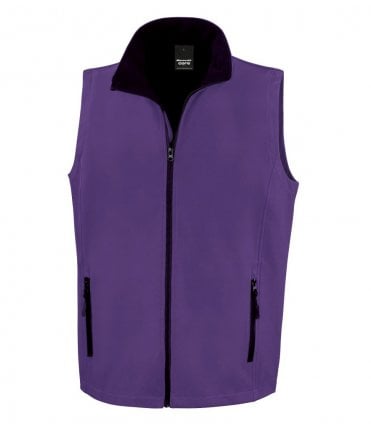 Result Core Printable Soft Shell Bodywarmer