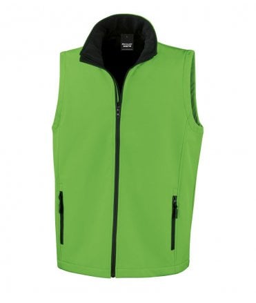 Result Core Printable Soft Shell Bodywarmer