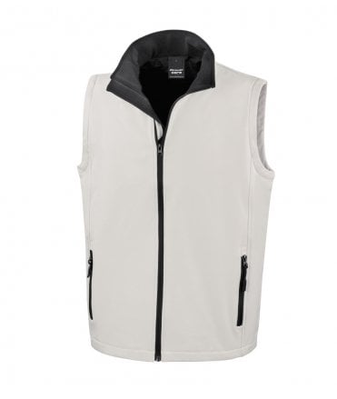 Result Core Printable Soft Shell Bodywarmer