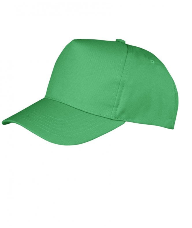 Result Headwear Result Boston 5 Panel Printers Cap