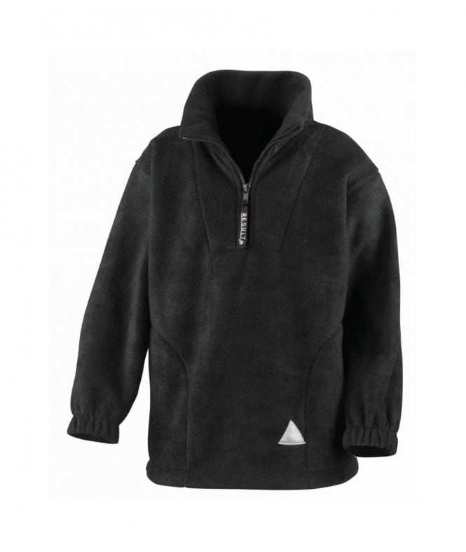 Result  Kids/Youths Zip Neck Polartherm Fleece