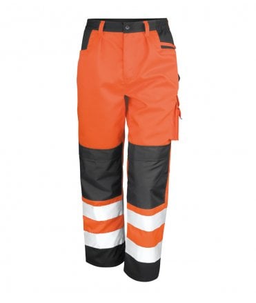 Result Safe-Guard Hi-Vis Cargo Trousers