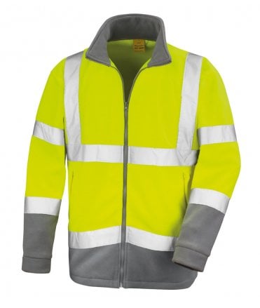 Result Safe-Guard Hi-Vis Micro Fleece Jacket