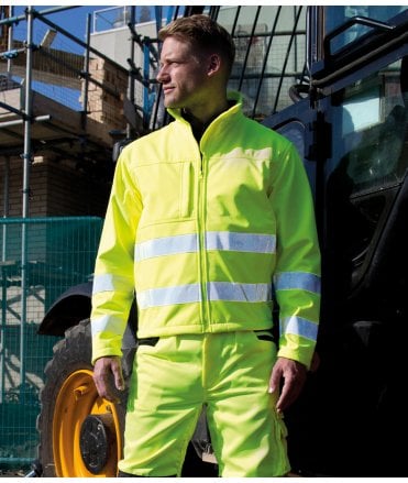 Result Safe-Guard Hi-Vis Soft Shell Jacket
