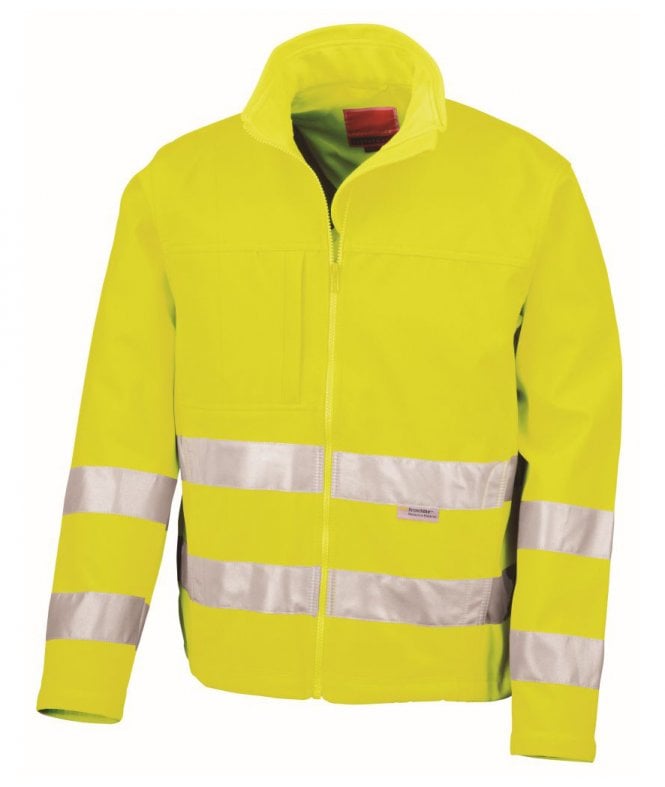 Result  Safe-Guard Hi-Vis Soft Shell Jacket
