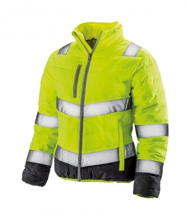 Result Safe-Guard Ladies Soft Safety Jacket