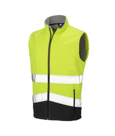 Result Safe-Guard Printable Safety Soft Shell Gilet