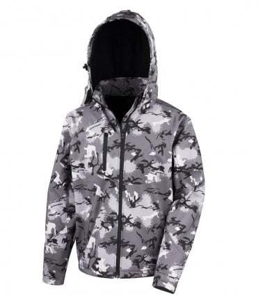 Result Urban Camo TX Performance Soft Shell Jacket
