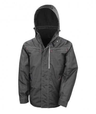 Result Work-Guard Denim Texture Rugged Jacket