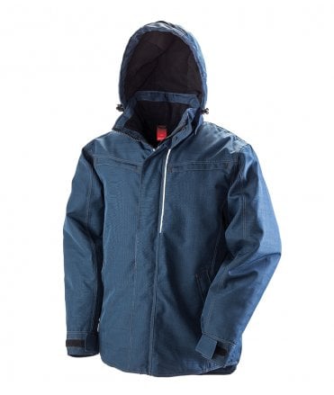 Result Work-Guard Denim Texture Rugged Jacket