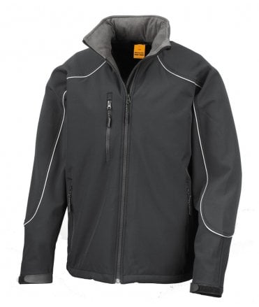Result Work-Guard Hooded Soft Shell Jacket