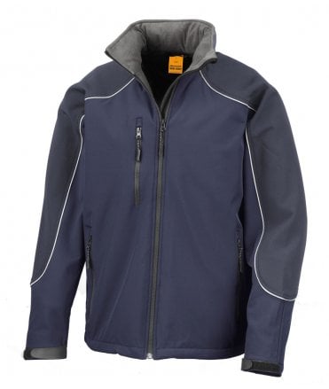 Result Work-Guard Hooded Soft Shell Jacket