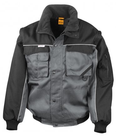 Result Work-Guard Zip Sleeve Heavy Duty Jacket