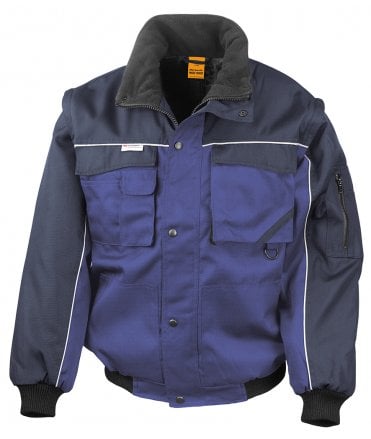 Result Work-Guard Zip Sleeve Heavy Duty Jacket