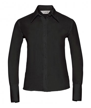 Russell Collection Ladies Long Sleeve Ultimate Non-Iron Shirt