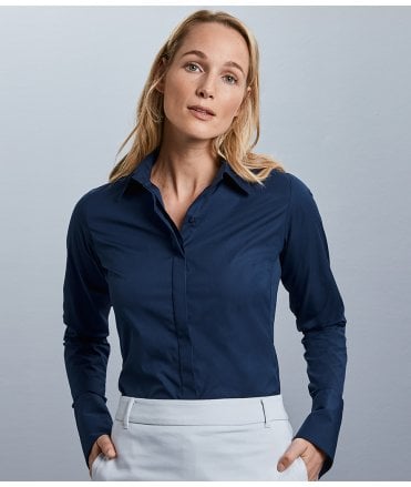Russell Collection Ladies Ultimate Stretch Shirt