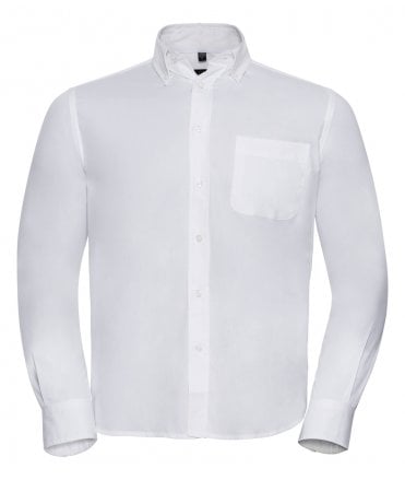 Russell Collection Long Sleeve Classic Twill Shirt