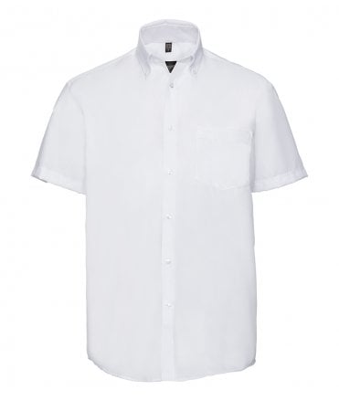 Russell Collection Short Sleeve Ultimate Non-Iron Shirt