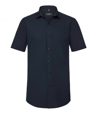 Russell Collection Ultimate Short Sleeve Stretch Shirt