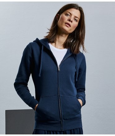 Russell Ladies Authentic Zip Hooded Sweatshirt