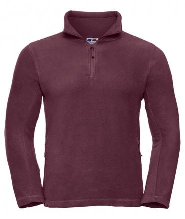 Russell Zip Neck Outdoor Fleece