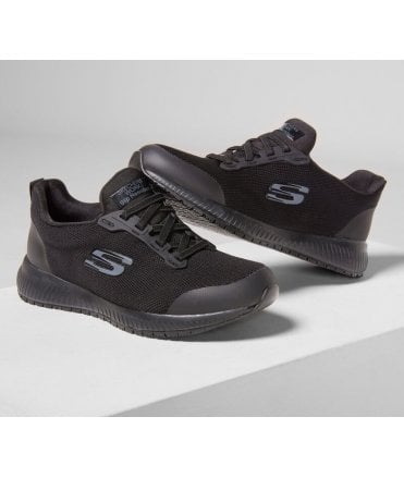 SALE ITEM - Skechers Ladies Squad SR Lace Up Safety Shoe (SK77222EC)