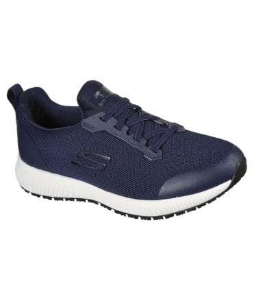 SALE ITEM - Skechers Ladies Squad SR Lace Up Safety Shoe (SK77222EC)