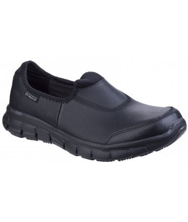 SALE ITEM - Skechers Women's Sure Track Slip Resistant Slip On Work Shoe (SK76536EC)