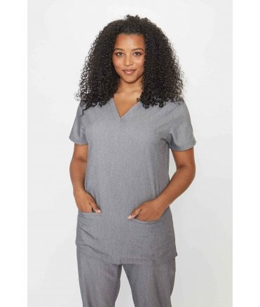 Simki Ari Two Pocket Stetch Scrub Top