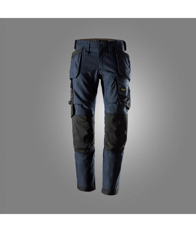 Snickers AllroundWork, Canvas Stretch Trousers Holster Pockets
