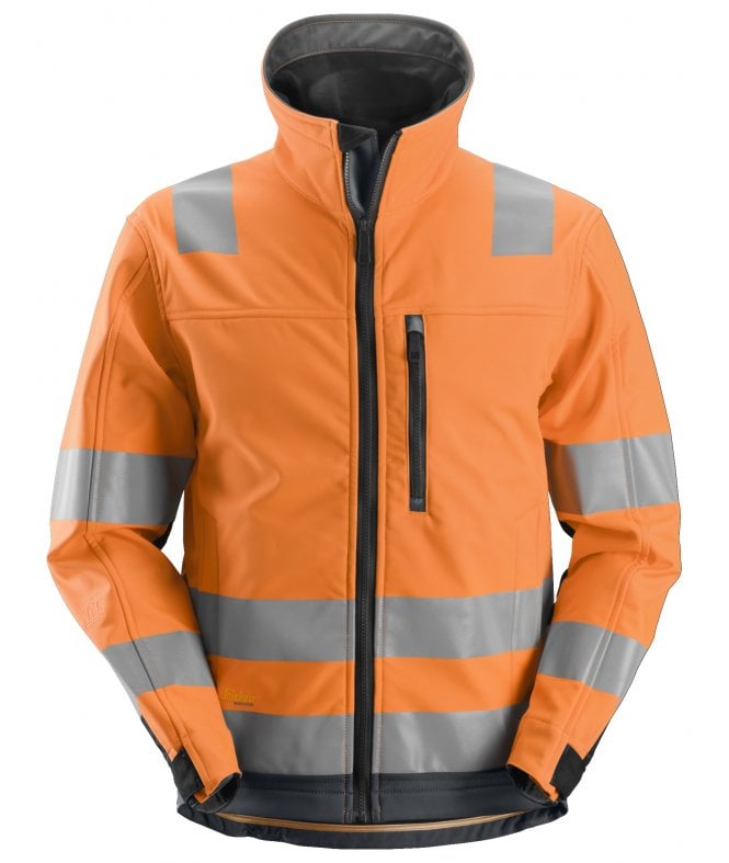 Snickers  AllroundWork, High-Vis Softshell Jacket Class 3
