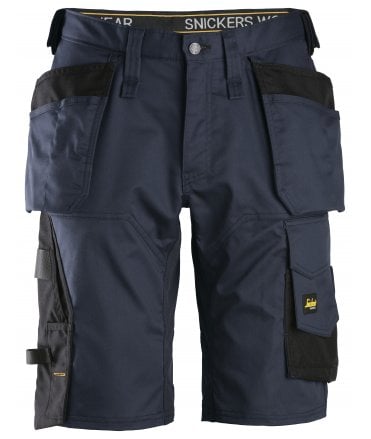 Snickers AllroundWork, Stretch Loose Fit Work Shorts Holster Pockets