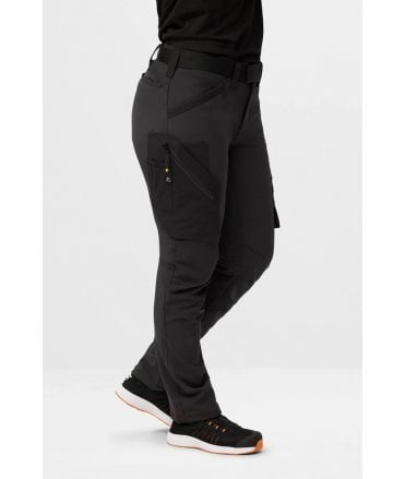 FlexiWork, Women's Full-Stretch Trousers without Knee Pockets