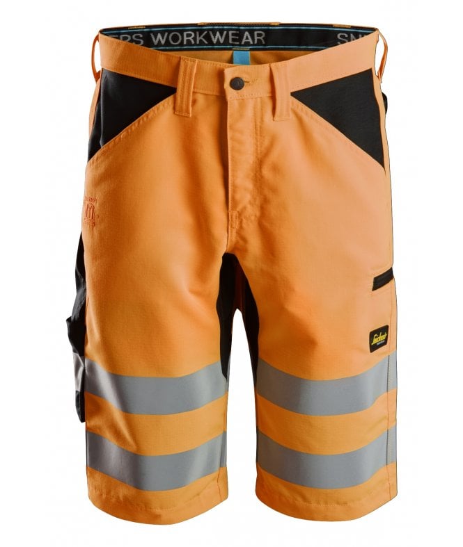 Snickers  LiteWork, High-Vis Shorts+ Class 1