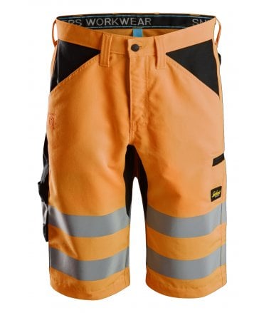 Snickers LiteWork, High-Vis Shorts+ Class 1