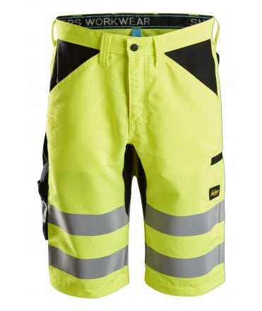 Snickers LiteWork, High-Vis Shorts+ Class 1