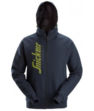 Snickers Logo Full-Zip Hoodie