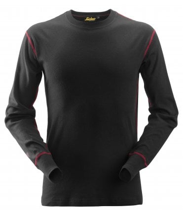 Snickers Long Sleeve Crew Neck Shirt