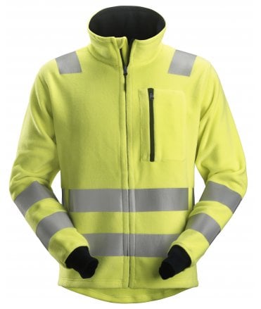Snickers ProtecWork, Fleece jacket, High-Vis Class 3